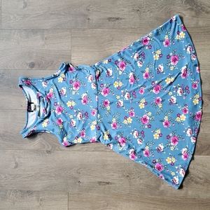 Flower Printed Dress Size 8